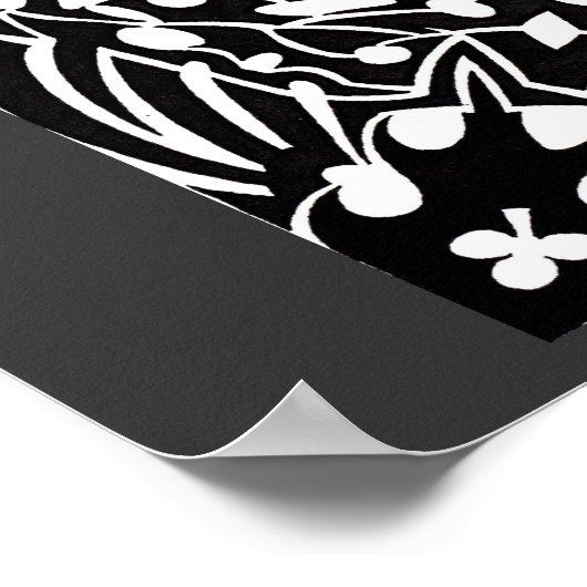 Poster B et W Art (Coin)