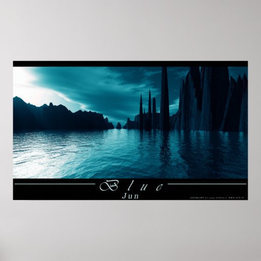 POSTER B L U E (Devant)