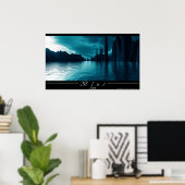 POSTER B L U E (Bureau à domicile)