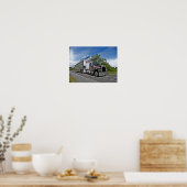 Poster B-model van bruin (Keuken)