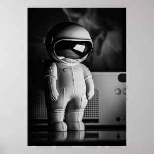 Poster B&W Astro Buddy