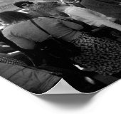 Poster B & W Fine Art Photographie Berlin Punk (Coin)