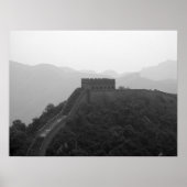 Poster B&W Great Wall (Devant)