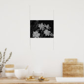 Poster B&W - Groupe de cosmos au soufre (Cuisine)
