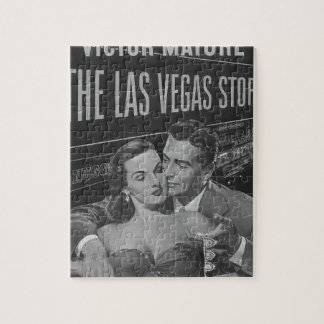 Poster B&W Las Vegas Legpuzzel