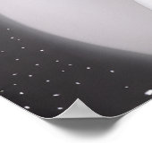 Poster B&W Retro Sci-fi Femme (Coin)