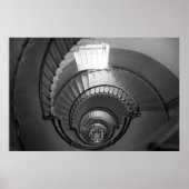 Poster B&W Spiral (Devant)