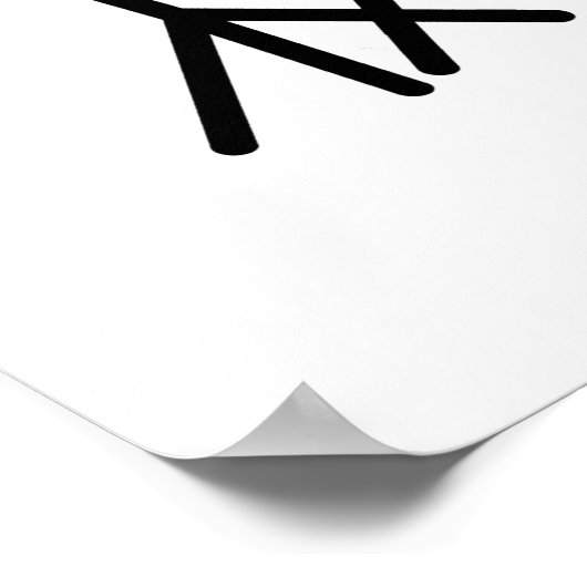 Poster Ba-da-ba-boon Funny Singe Baboon Pun (Coin)