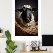 Poster Baa Baa Black Sheep (Bureau à domicile)