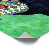 Poster Baa Baa Black Sheep Folk Art (Coin)