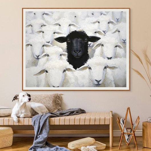 Poster Baa-tle de l'individualité