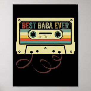 Poster Baba Ever grand-père Fête des pères Fanny Papa