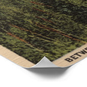 Poster Babb, MT - Vue du Grand Chef Mountain de Hwy (Coin)