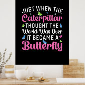 Poster Babfly | It Becams A Butterfly (Cuisine)