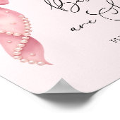 Poster Babies Are Sweet Take a Treat Pink Bow Bow (Coin)