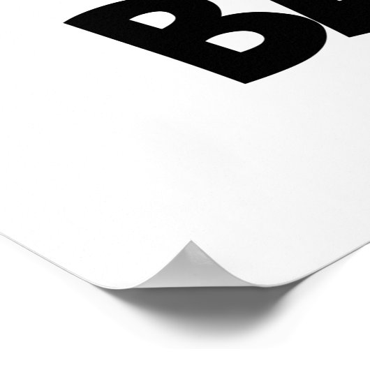 Poster Baboom Drôle Explosif Baboon Pun (Coin)