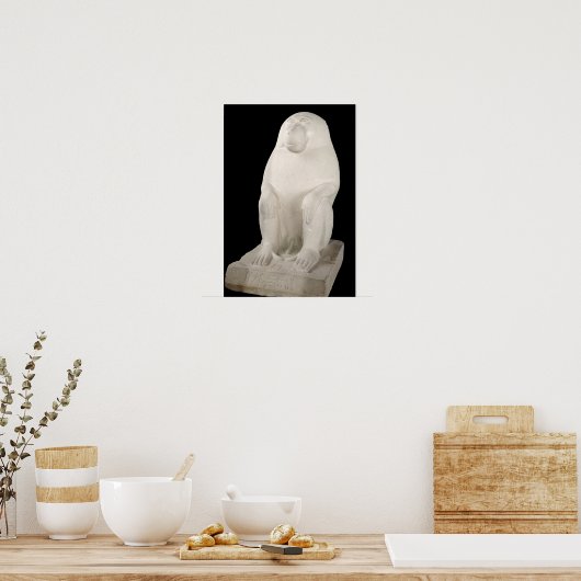 Poster Baboon, Empire du Milieu, possiblement 7ème dynast (Cuisine)