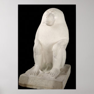 Poster Baboon, Empire du Milieu, possiblement 7ème dynast
