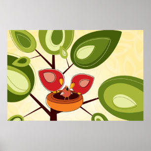Poster Baby Bird