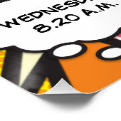 Poster Baby Birth Stats Comic Book Pop Art Keepsaké (Coin)