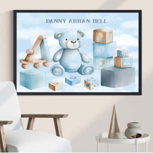 Poster Baby Boy Nursery