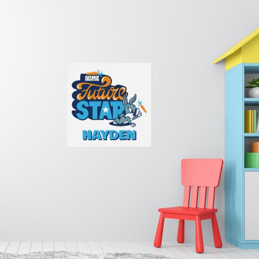 Poster Baby BUGS BUNNY™ - Future Star (Pépinière 1)