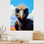 Poster Baby Buzzard (Cuisine)
