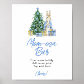 Poster Baby Christmas Maman-osa bar (Devant)