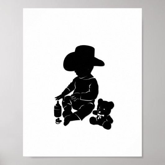 Poster Baby Cowboy (Devant)