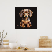 Poster Baby Dachshund (Cuisine)