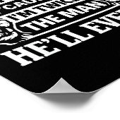 Poster Baby daddy hates cause twice the man be (Coin)