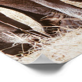 Poster Baby Elephant mignon Eléphant africain avec maman (Coin)