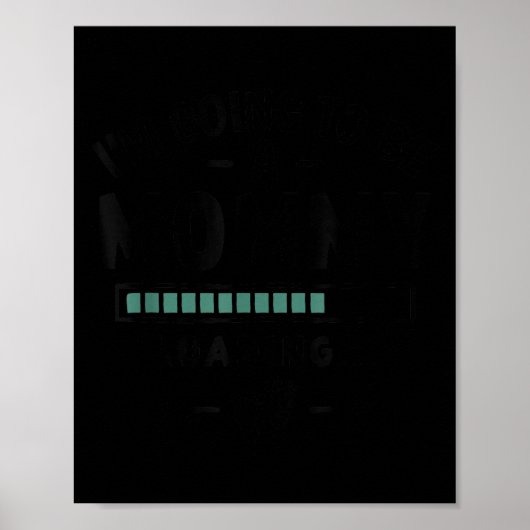 Poster Baby Faire-part First Time Maman - Je vais être (Devant)