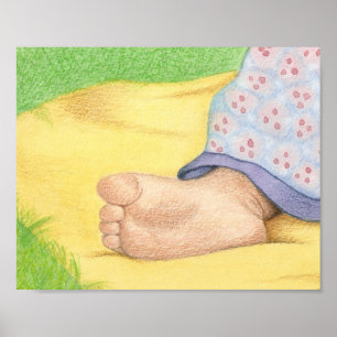 Poster baby foot