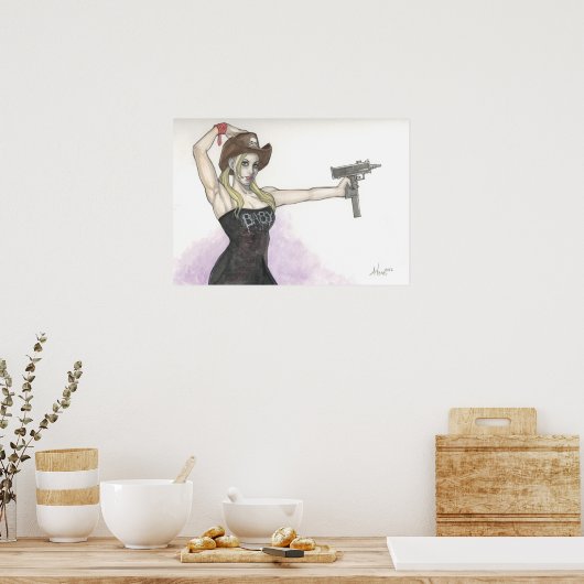 Poster Baby Freya (Cuisine)