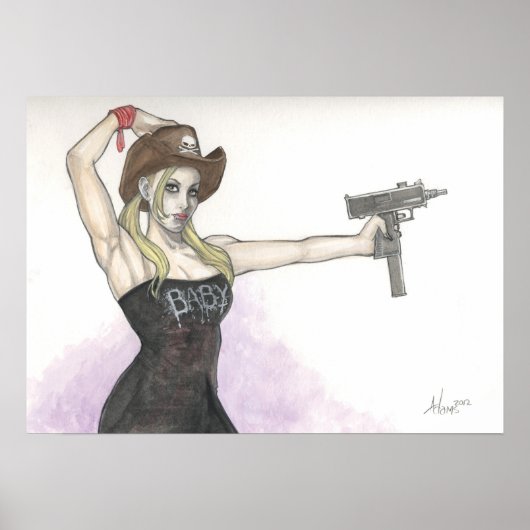 Poster Baby Freya (Devant)