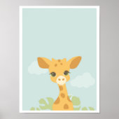 Poster Baby Giraffe (Devant)