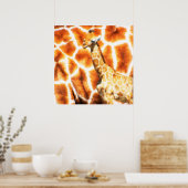 Poster Baby Giraffe (Cuisine)