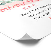 Poster Baby Girl Elephant eucalyptus Maman-osa bar (Coin)