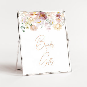 Poster Baby in Bloom Florals Baby showers Livres et cadea