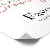 Poster Baby is brewing coffee baby shower FAVORS (Coin)