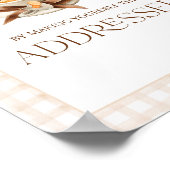 Poster Baby is Brewing Coffee Bean Theme Baby Shower Bar (Coin)