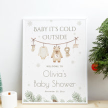 Baby It's Cold Outside Baby Shower Welcome