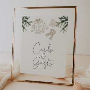 Poster Baby It's Cold Outside Baby showers Cartes & Cadea