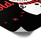 Poster Baby It's Cold Outside Retro Christmas Long Sleeve (Coin)