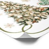 Poster Baby It's Cold Outside Winter Baby shower Bienvenu (Coin)