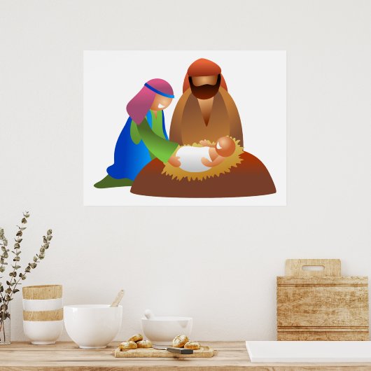 Poster Baby Jesus (Cuisine)