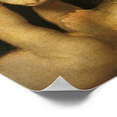 Poster Baby Jesus Touches Lamb (Coin)