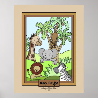 Poster Baby Jungle 20