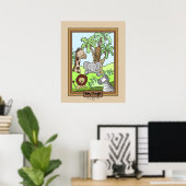 Poster Baby Jungle 20 (Bureau à domicile)